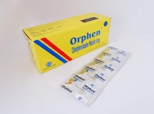 Orphen: Chlorpheniramine Malete